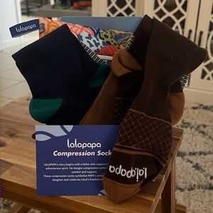 Lala Papa Compression Socks Set of 2